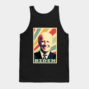 Joe Biden Vintage Colors Tank Top